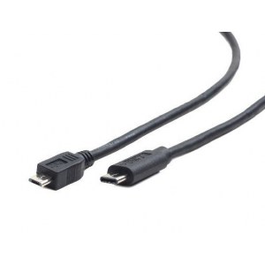 Cablexpert | USB-C cable | Male | 5 pin Micro-USB Type B | Male | 24 pin USB-C | 1.8 m | Black